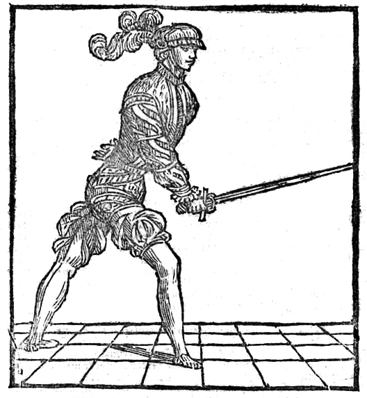 Coda longa e stretta à l'épée seule
